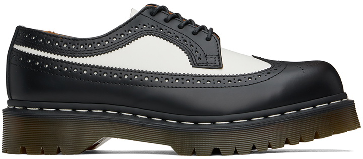 Photo: Dr. Martens Black & White 3989 Bex Smooth Leather Brogues