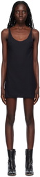 Our Legacy Black Scoop Minidress