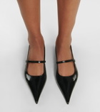 Toteme - The Sharp leather slingback flats