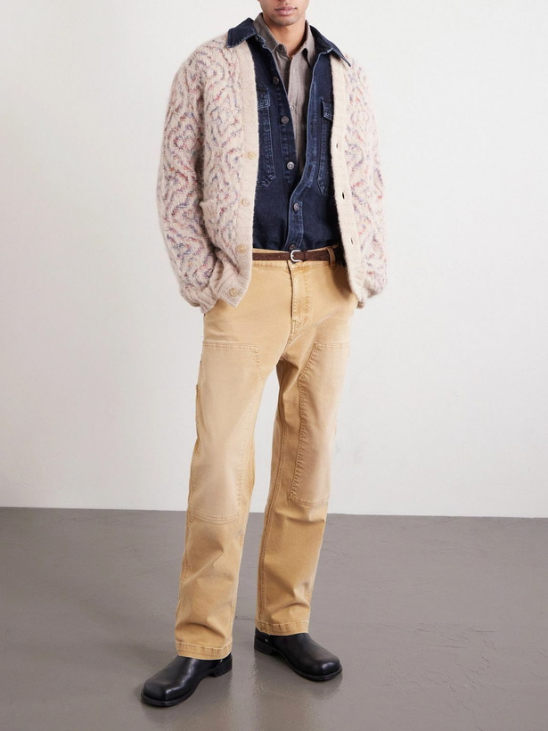 Photo: Corridor - Somatic Space-Dyed Alpaca-Blend Cardigan - Neutrals