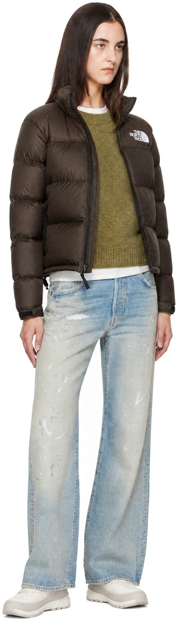 The North Face Brown 1996 Retro Nuptse Down Jacket