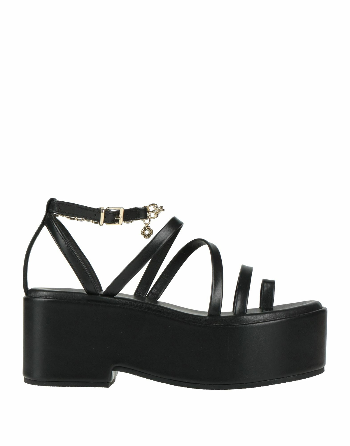 Maje Womens Thong sandal in Black
