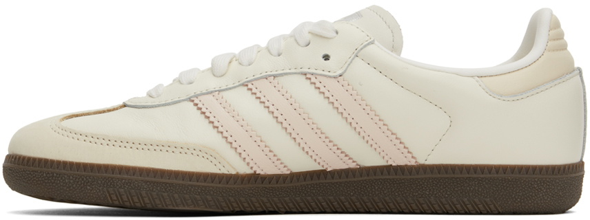 adidas gazelle silver green womens Adidas Originals Adidas Samba OG Sneakers in White Leather