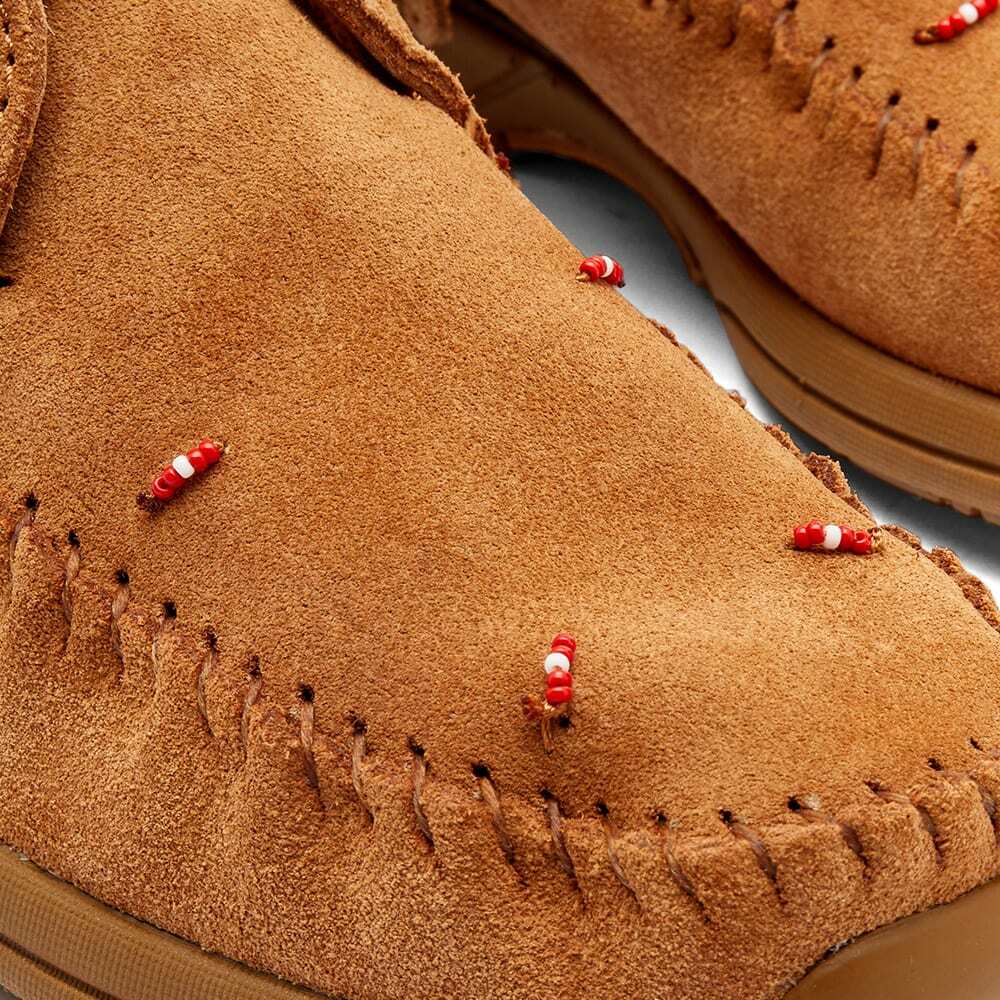 Visvim Women's FBT Shaman Folk Boot in Light Brown Visvim