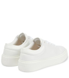 Ganni Faux leather sneakers