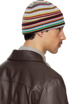 Paul Smith Multicolor Merino Wool 'Signature Stripe' Beanie