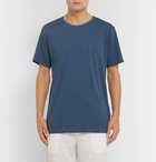 Onia - Johnny Printed Cotton-Blend Jersey T-Shirt - Navy