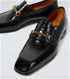 Tom Ford Bailey croc-effect leather loafers