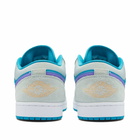 Air Jordan Men's 1 Low SE Sneakers in Pistachio Frost/Celestial Gold