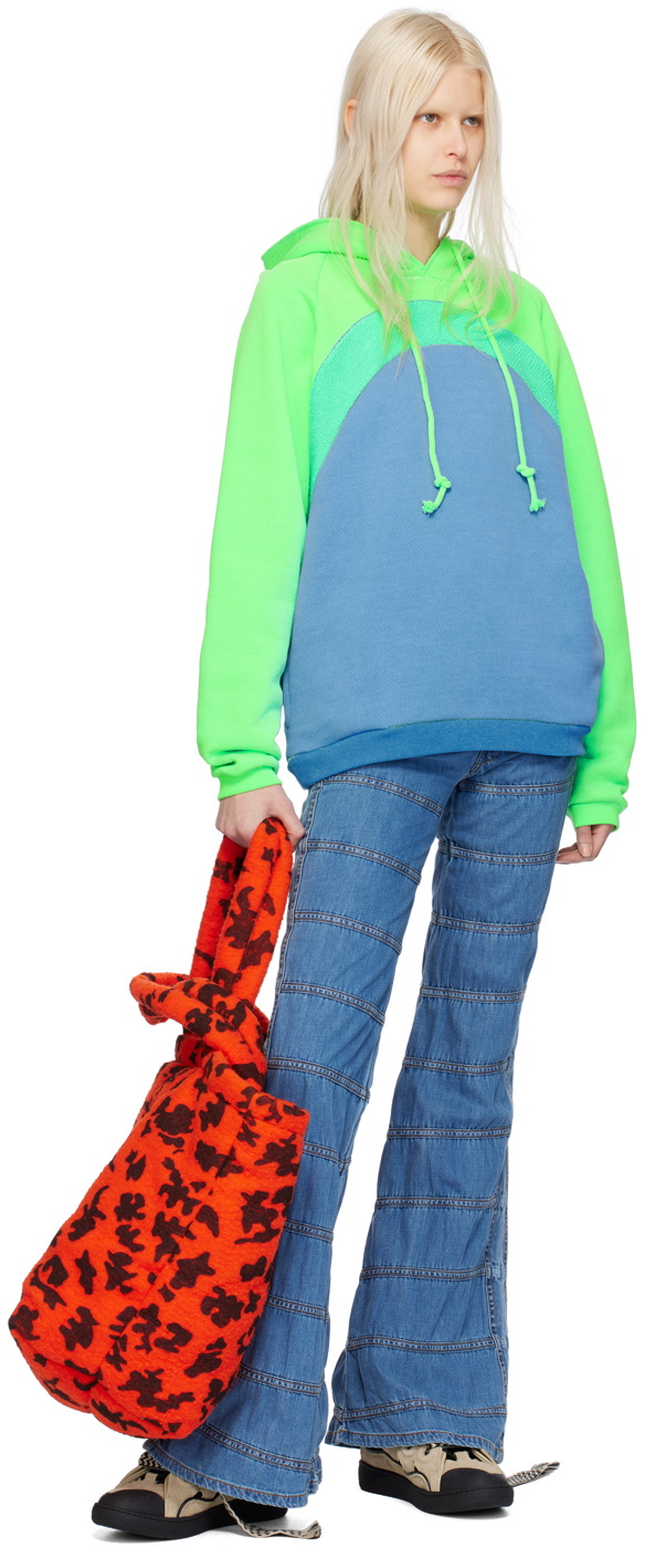 ERL Multicolor Rainbow Hoodie