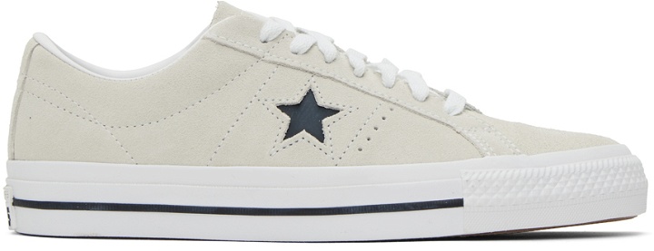 Photo: Converse Beige One Star Pro Sneakers
