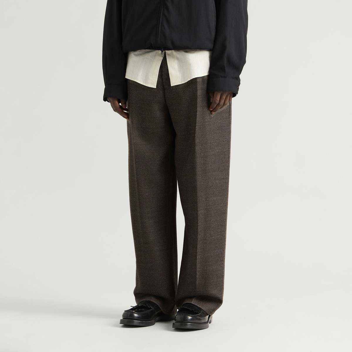 mfpen Men's Dry Wool Service Trousers in Vintage Twill