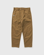 Adish Sarou Cotton Chino Trousers Brown - Mens - Casual Pants