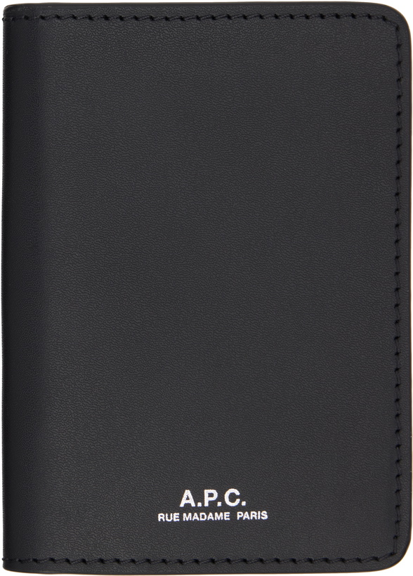 Photo: A.P.C. Black Stefan Card Holder