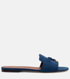 Loro Piana Suede flats