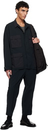 nanamica Black Cropped Trousers