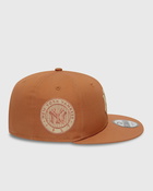 New Era Side Patch 9 Fifty New York Yankees Brown - Mens - Caps