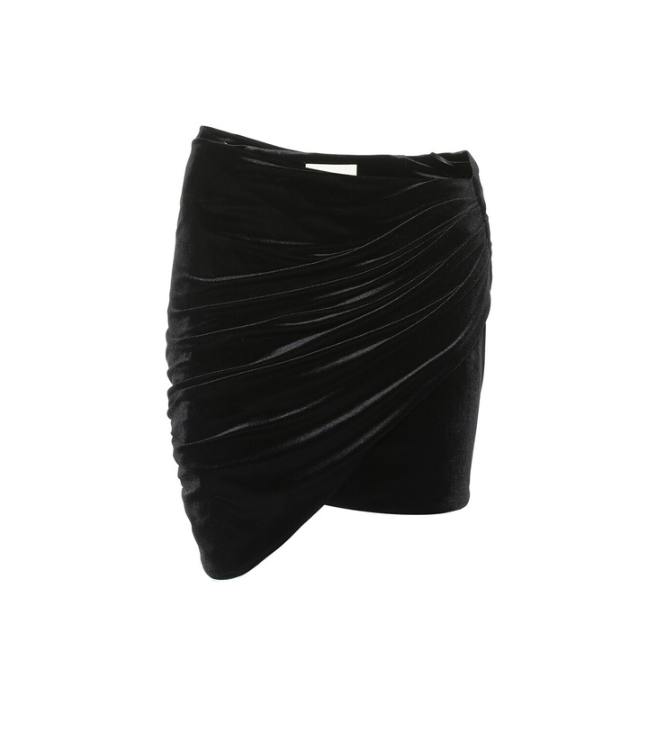 Photo: Alexandre Vauthier - Velvet miniskirt