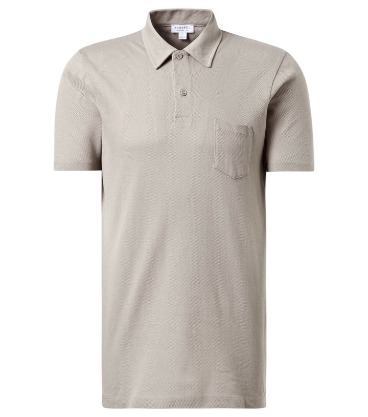 Photo: Sunspel Riviera cotton polo shirt