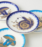 Jonathan Adler Botanist set of 4 porcelain coasters