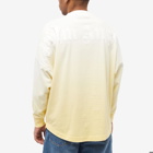 Palm Angels Men's Gradient Logo T-Shirt in Yellow/White