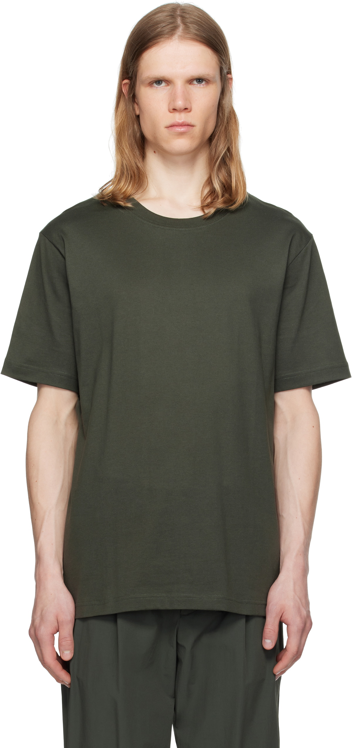 NORSE PROJECTS Green 'Norse Standard' T-shirt Norse Projects