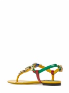 DOLCE & GABBANA - 10mm Patent Leather Thong Sandals
