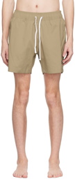 AMIRI Tan Core Swim Shorts