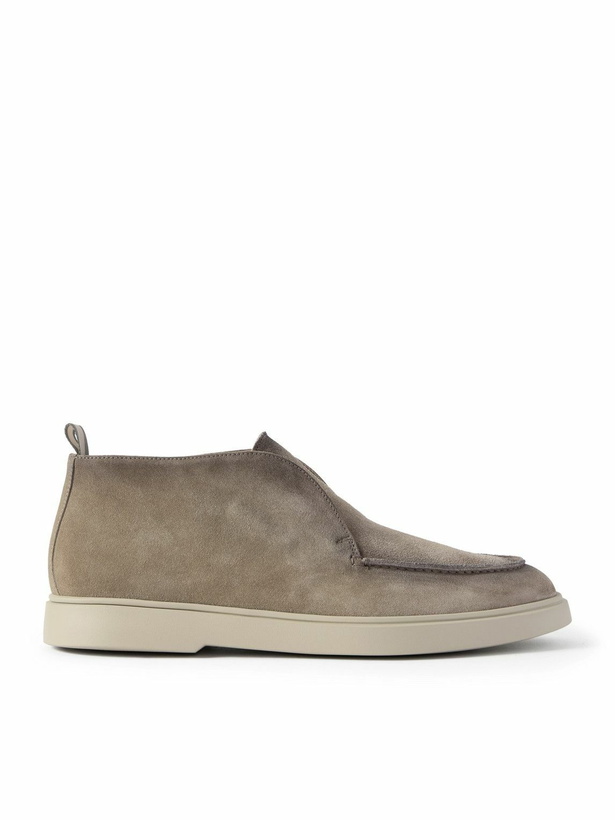 Photo: Officine Creative - Bones 003 Suede Chukka Boots - Brown