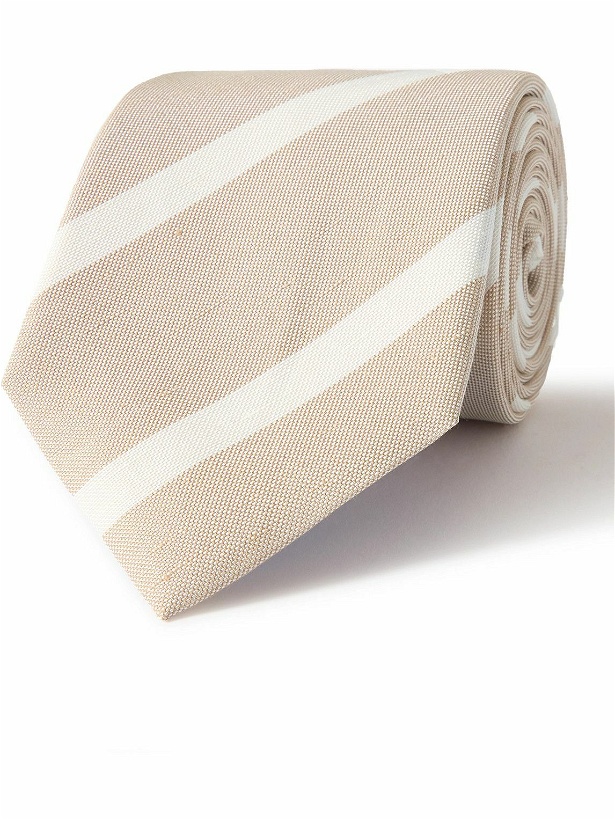 Photo: Richard James - 8cm Striped Silk-Jacquard Tie