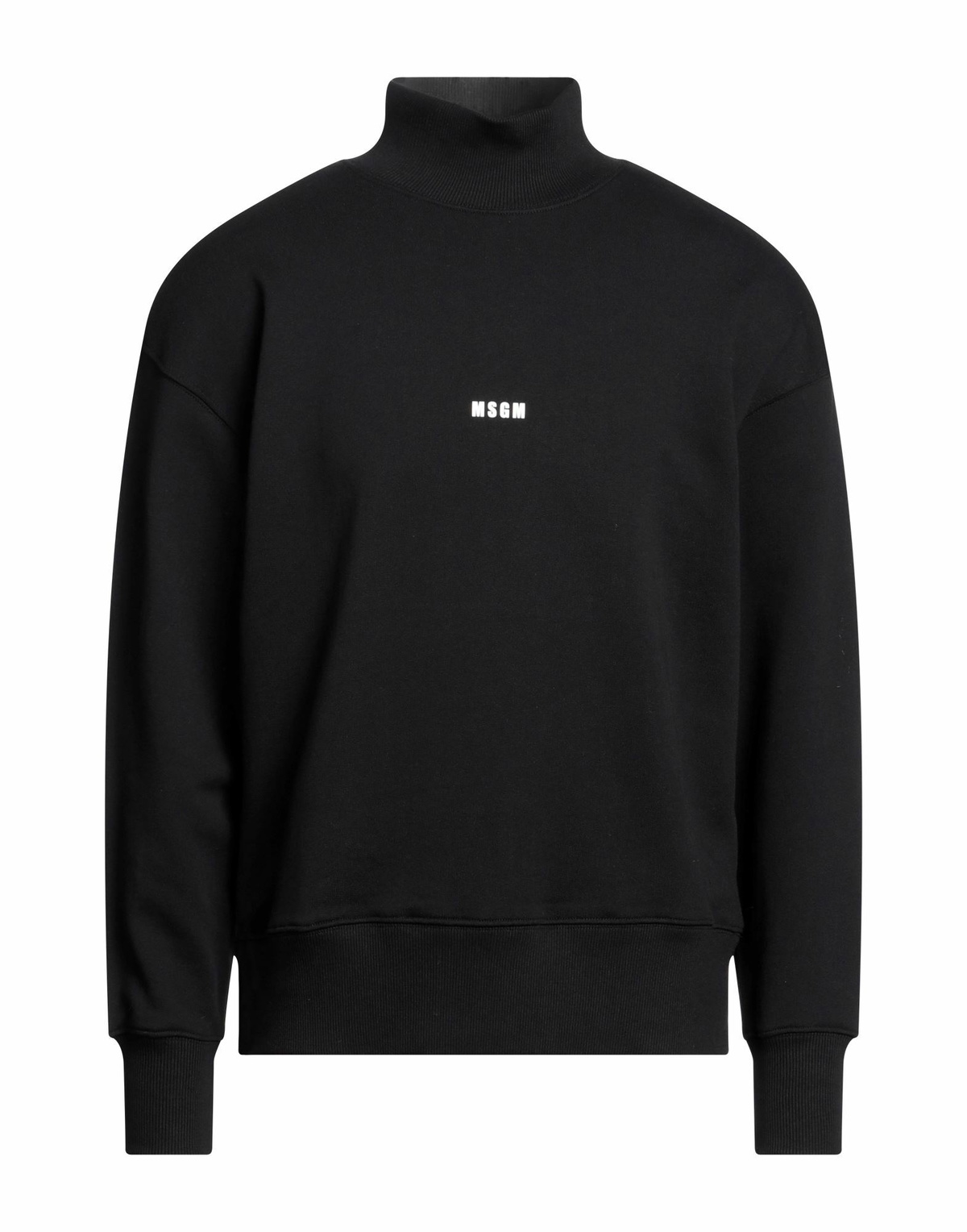 Msgm Mens Sweatshirt in Black