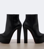 Christian Louboutin Jenna leather platform ankle boots