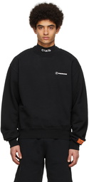 Heron Preston Black Cotton Sweatshirt