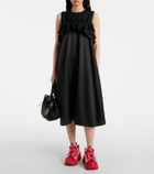 Noir Kei Ninomiya x Reebok embellished platform sneakers