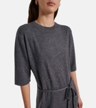 Lisa Yang Tilde belted cashmere maxi dress