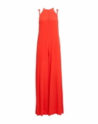 Erika Cavallini Womens Jumpsuit in Tomato red