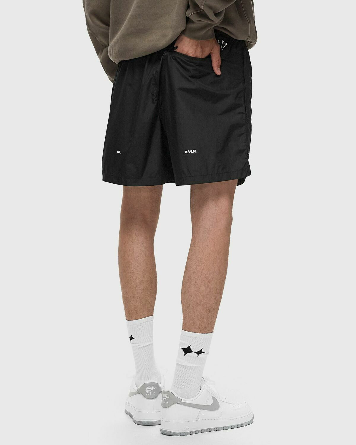 Nike X Nocta Cardinal Nylon Shorts Black Sport & Team Shorts