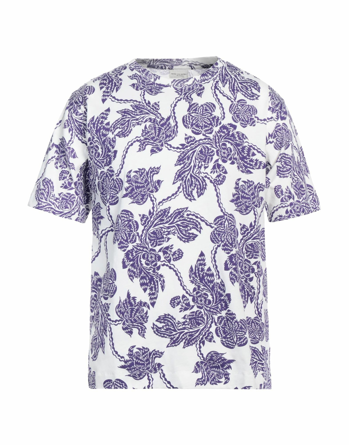 Dries Van Noten Mens T-shirt in White