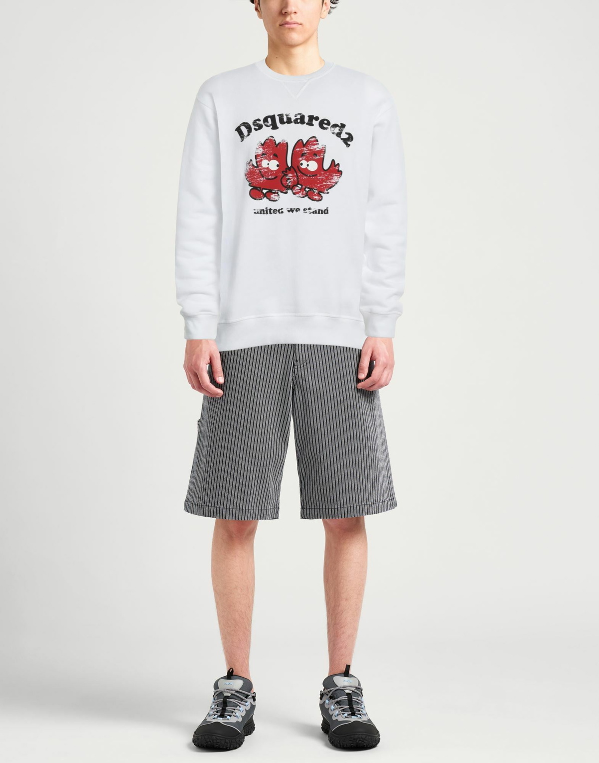 Dsquared2 Mens Sweatshirt in White