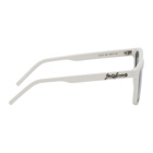 Saint Laurent White SL 318 Sunglasses