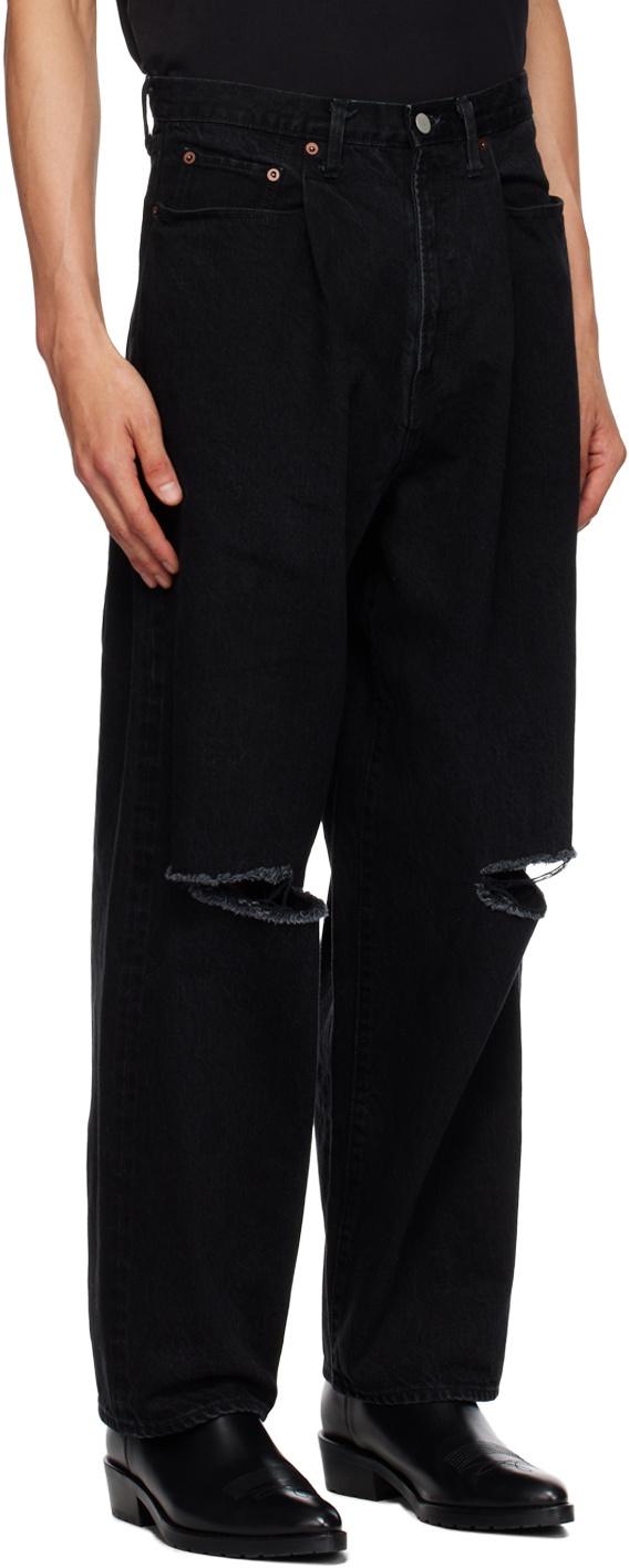 stein Black Vintage Reproduction Jeans