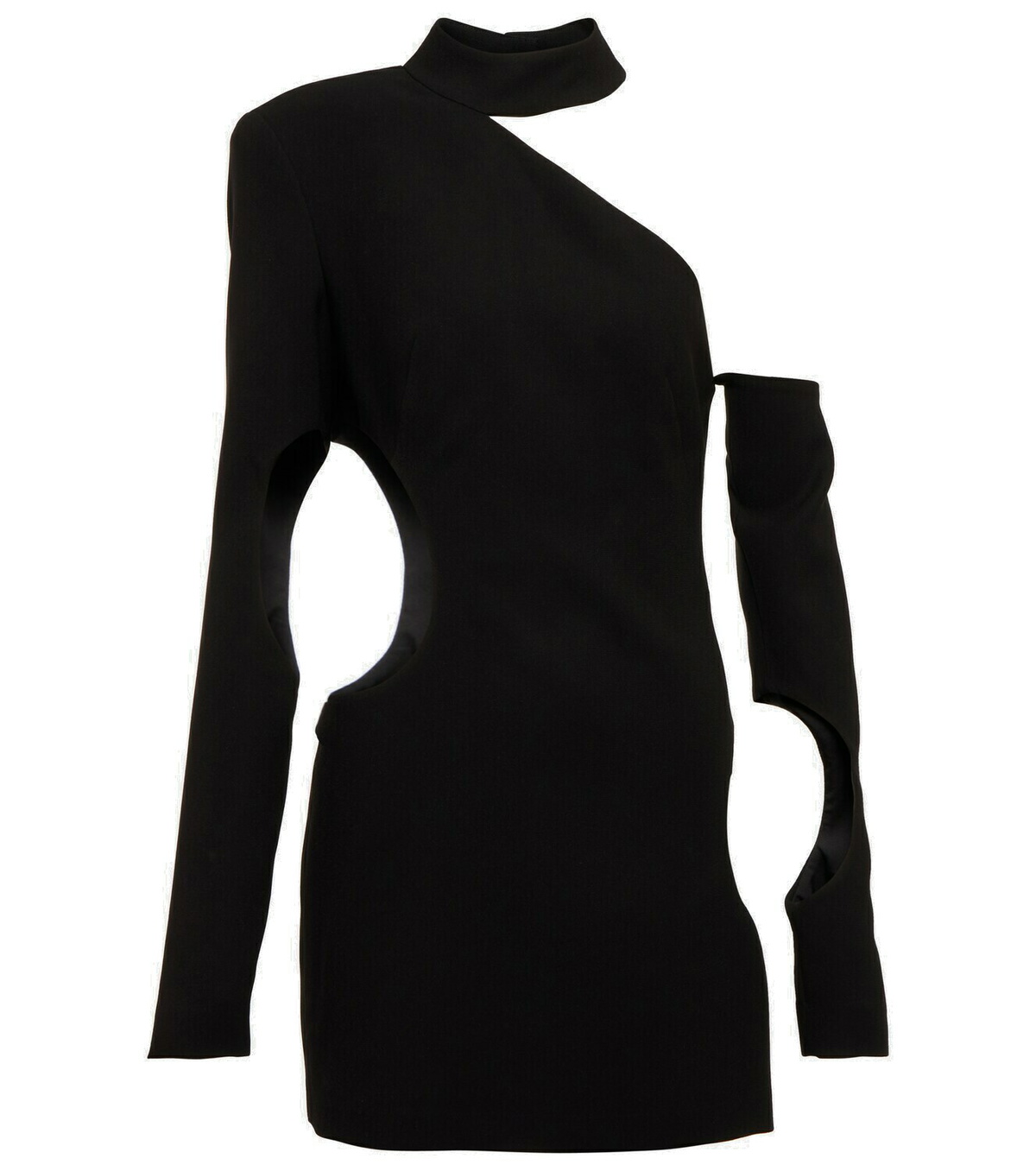 monot asymmetric dress Ms.Godet Asymmetric Dress M / Black main image 1