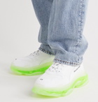 Balenciaga - Triple S Clear Sole Mesh and Leather Sneakers - White