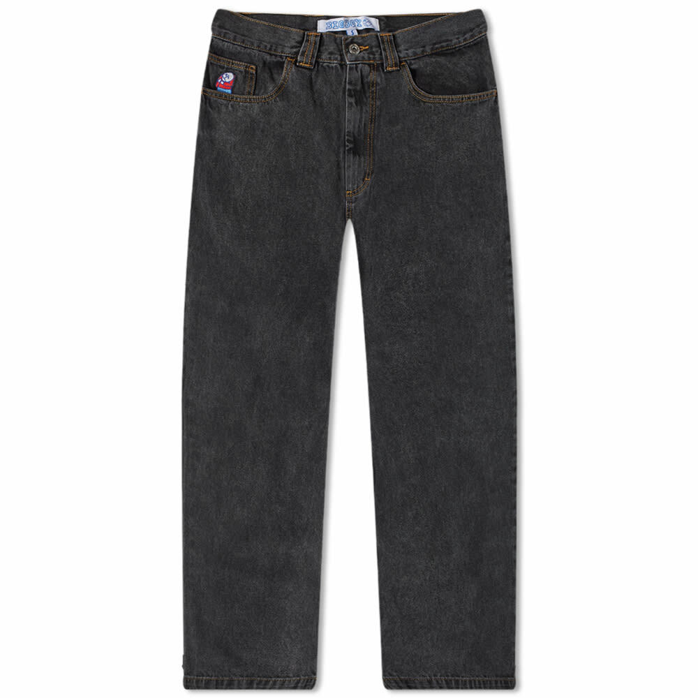 Polar Skate Co. Men's Big Boy Jean in Washed Black