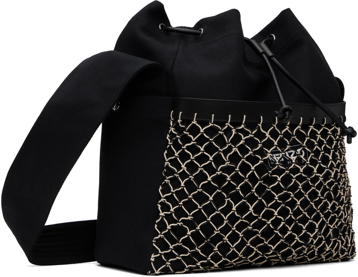 Kenzo Black Kenzo Paris 'KENZOAMA' Bag