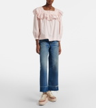 Chloé Nama suede platform sneakers