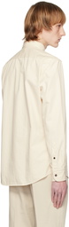 ZEGNA Off-White Button-Down Shirt