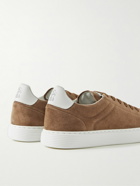 Brunello Cucinelli - Urano Suede Sneakers - Brown