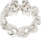 Off-White Arrow Chain Ring