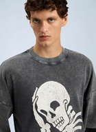 Palm Angels Skull Double Long-Sleeved T-Shirt